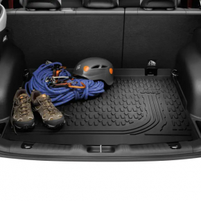 Коврик багажника (резина) Jeep Compass 17-26 черная