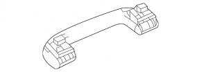 Ручка потолка передняя левая Mercedes W213 E 17-20 бежевая