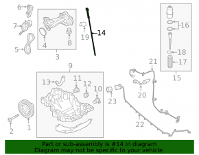 Jojă de ulei Ford Bronco 21-26 2.7
