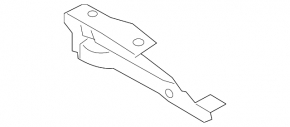 Петля крышки багажника левая Mitsubishi Galant 04-12