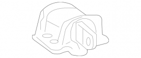 Подушка акпп Mercedes W221