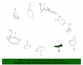 Антенна Keyless Lexus CT200h 11-17