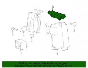 Антенна Keyless Lexus CT200h 11-17