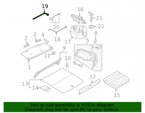 Ключ балонный гаечный Subaru Outback 10-14