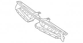 Кронштейн решетки радиатора grill Mercedes W167 GLE 350 450 20-23 AMG pkg