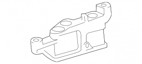 Кронштейн передней подушки двигателя Toyota Camry v55 15-17 2.5