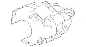 Генератор Mitsubishi Galant 03-13 2.4