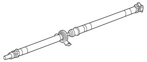 Arbore de transmisie arbore de transmisie Subaru Forester 25-26 2.5