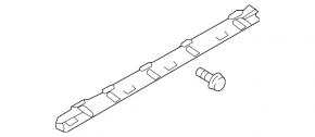 Кронштейн порога правый передняя часть Volvo XC90 16-26