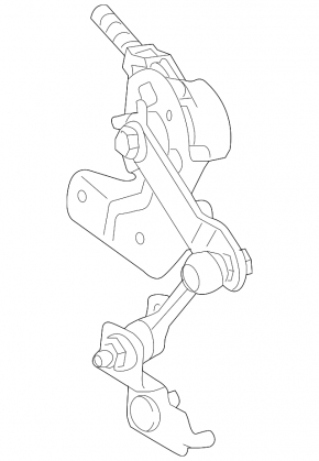 Датчик наклона кузова задний Subaru Crosstrek 16-17 с тяжкой