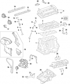 Регулятор фаз ГРМ Ford Escape MK3 13-19 1.6T