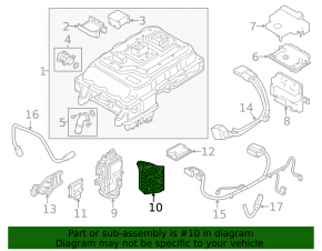 Защитный кожух Basic Base Body Control Unit Module REME BMW i3 14-21