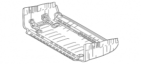 Корыто багажника Toyota Sienna 21-26