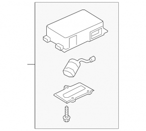 Mobile Phone Control Module VW Tiguan 22-24