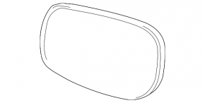 Elementul oglindă dreapta Lexus ES350 07-09