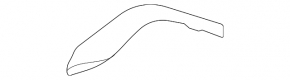Ornament bară spate dreapta pentru Mercedes GLE 53/63 21-26, superior, pachet AMG, pachet nocturn