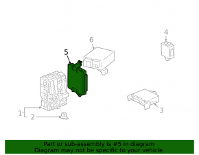 Calculator, controlul sursei de alimentare Toyota Prius 20 04-09