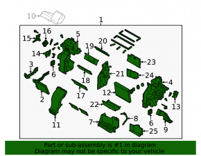 Печка в сборе Kia Sorento 10-15