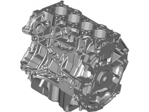 Блок цилиндров голый Ford Edge 15-18 2.0T