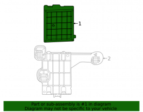 Modul de control computațional al vehiculului Polestar 2 21-25