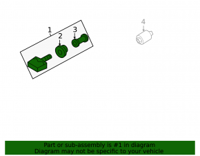 Датчик давления колеса Nissan Sentra 13-19