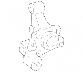 Цапфа задняя правая Lexus RX300 RX330 04-09 FWD