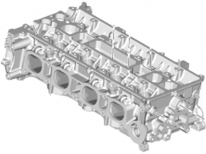 Головка блока цилиндров в сборе Ford Fusion mk5 13-20 2.5