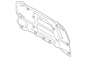 Изоляция капота Ford Mustang mk6 15-17