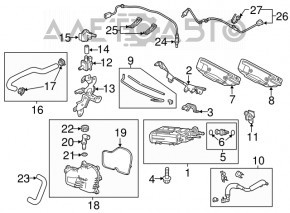 Клапан продувки паров топлива Mazda 6 14-21