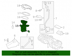 Топливный насос бензонасос Volvo V90 17-21 T5, T6