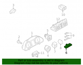 Кнопка аварийки Audi Q7 4L 10-15