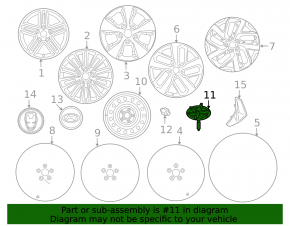 Запасное колесо докатка Kia Soul 14-19 R16 125*70