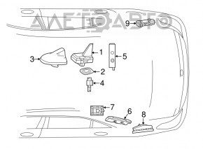 BOOSTER ANTENNA AMPLIFIER MODULE Infiniti QX30 17-