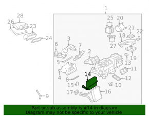 Evaporator Mercedes W211