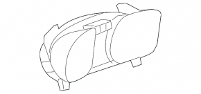 Щиток приборов Chevrolet Malibu 13-15