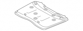 Изоляция капота Lexus GS300 GS350 GS430 GS450h 06-11