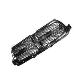 Grila radiatorului Dodge Durango 11-13 cu rame cromate, grila neagra