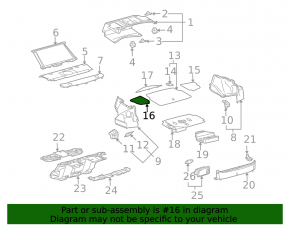 Пол багажника левый Lexus GS300 GS350 GS430 06-11