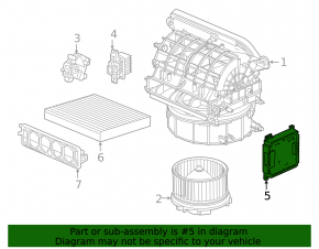 COMPUTER ASSY., AUTO AIR CONDITIONER Honda Accord 18-20