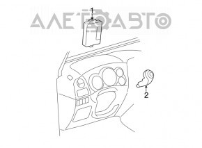 Компьютер IMMOBILIZER TRANSPONDER KEY Toyota Avalon 05-10