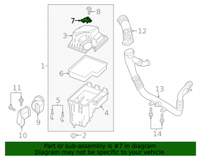 Расходомер воздуха Ford Escape MK3 13-13 2.0T