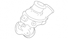 Carcasă termostat Land Rover Range Rover 13-21 3.0