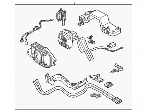 Зарядный порт в сборе с кабелем Volkswagen ID.4 21-23