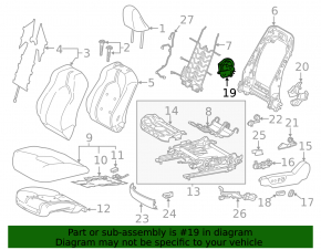Husă scaun șofer față gri pentru Toyota Camry v70 18-24