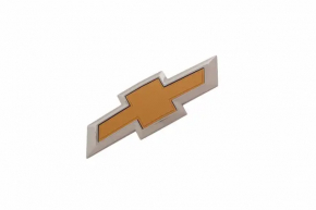 Эмблема логотип крышки багажника Chevrolet Malibu 16-23 желтая