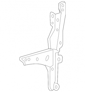 Suport încuietoare capotă Lexus GX460 14-23