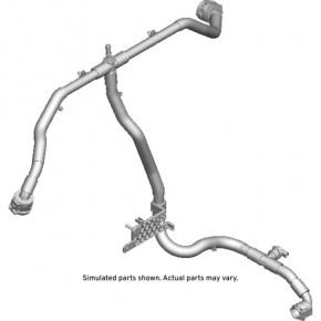 Furtun de răcire superior Chevrolet Equinox EV 24-26