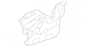 Петля капота правая Mercedes W213 E 17-23