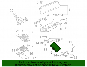 RADIO RECEIVER TUNER CONTROL MODULE Mazda CX-50 23-26