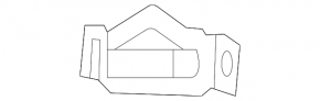 Кронштейн переднего бампера правый Mazda CX-30 20-23